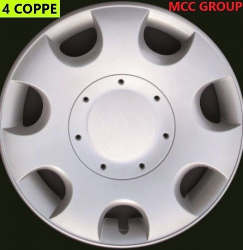 Set copricerchi coppa - coppa, ruota